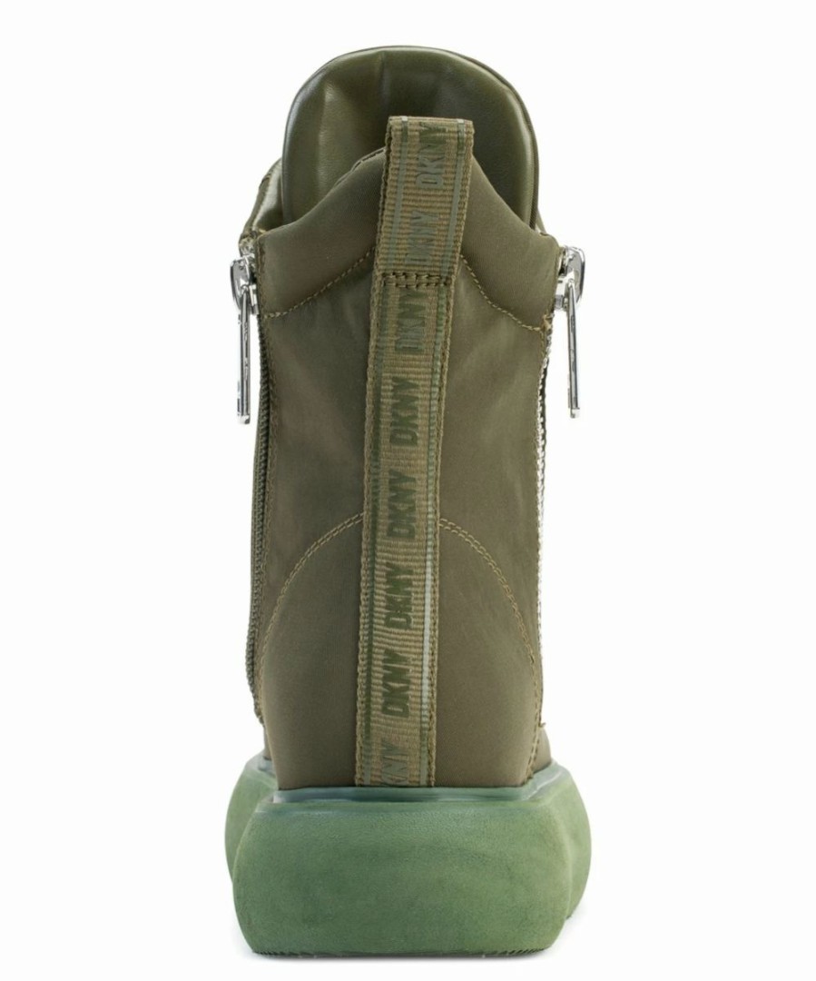 Shoes | * Buy Dkny Army Green Aken Sneaker Boot Women