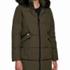 Clothing | * Brand New Dkny Loden Faux Fur-Trim Hooded Puffer Coat Women