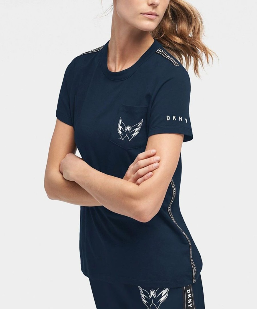 Clothing | * Best Sale Dkny Sport Washington Capitals Donna Sporty Tee Women