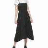 Clothing | * Coupon Dkny Black Tie-Waist Sleeveless Dress & White Crewneck Tee Women