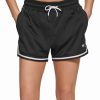 Clothing | * Best Deal Dkny Black Mesh Drawstring-Waist Shorts Women