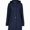 Clothing | * Cheapest Dkny Navy Velboa Lined Coat Women