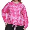 Other | * New Dkny Sport Fiery Pink Tie-Dye Reverse Terry Crewneck Sweatshirt Plus For Other