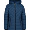 Clothing | * Buy Dkny Peacock Diamond Quilted Hooded Jacket Girls For Kids