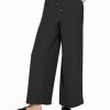 Clothing | * Cheap Dkny Black Drawstring Wide-Leg Pants Women