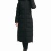 Clothing | * Wholesale Dkny Black Faux Fur-Trim Hooded Maxi Puffer Coat Women & Juniors