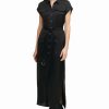 Clothing | * Top 10 Dkny Black Pocket Sleeveless Shirt Dress Women