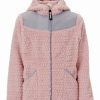 Clothing | * Promo Dkny Mauve Ribbed Teddy Jacket Girls For Kids