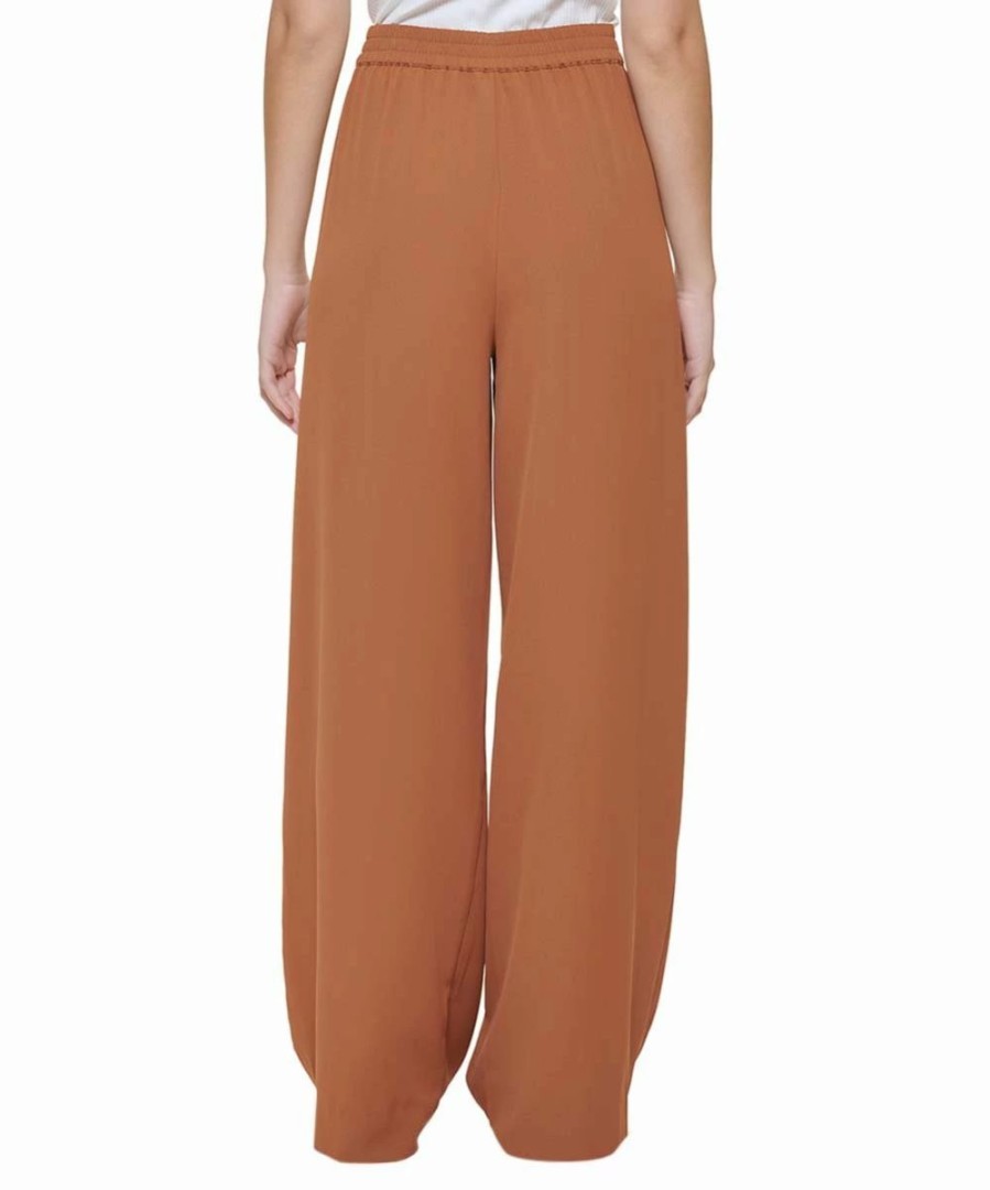 Clothing | * New Dkny Nutmeg Drawstring Wide-Leg Pants Women