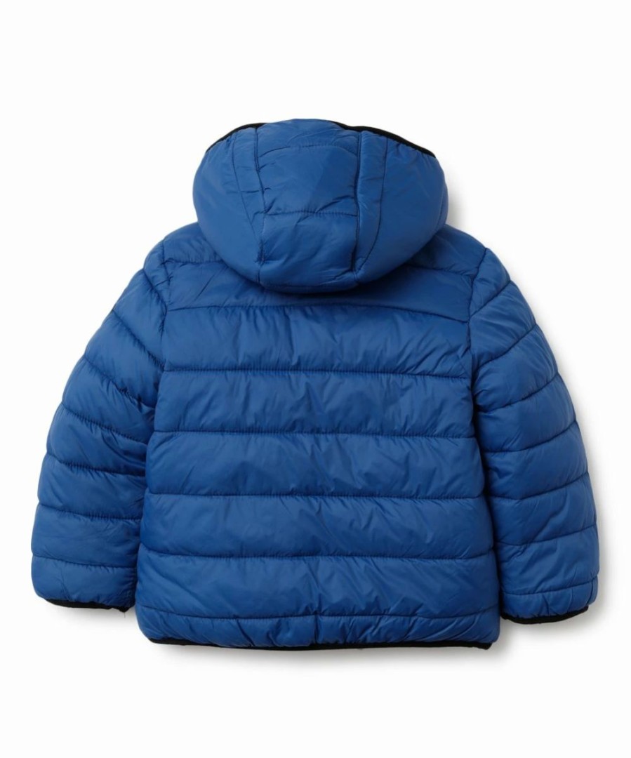 Clothing | * Best Sale Dkny Northern Night & Gray Reversible Sherpa Jacket Boys For Kids