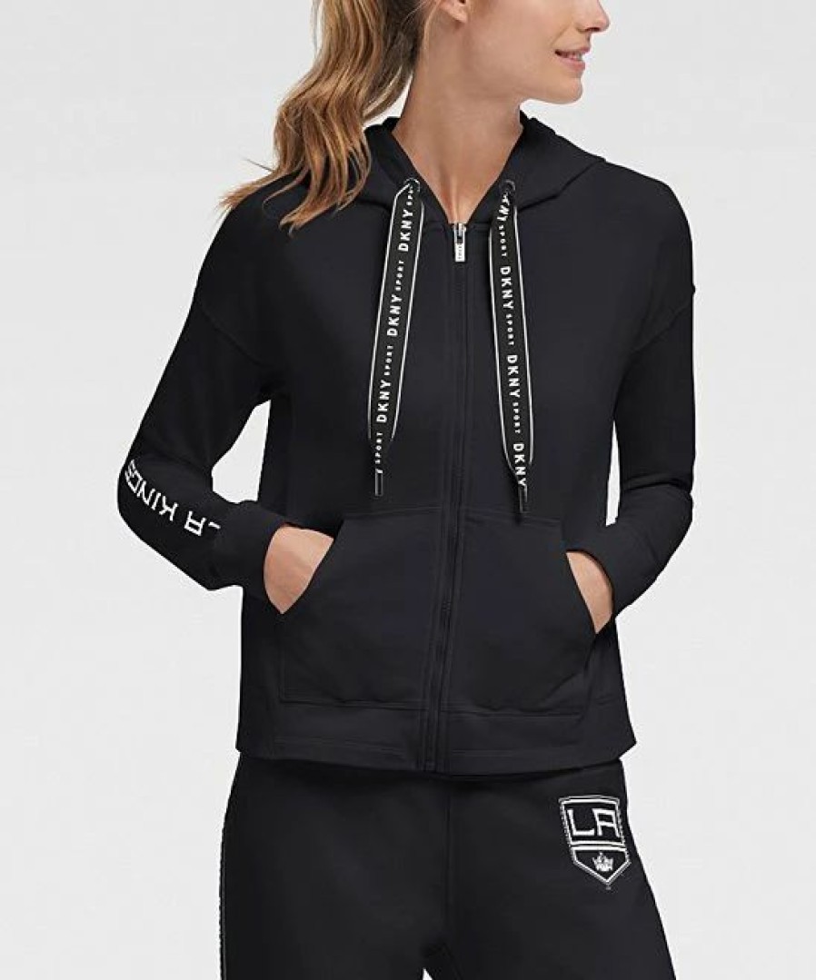 Clothing | * Deals Dkny Sport Los Angeles Kings Zoey Zip-Up Hoodie Women