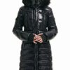 Clothing | * Cheap Dkny Black Faux Fur-Trim Hooded Button-Up Puffer Coat Women, Juniors & Petite