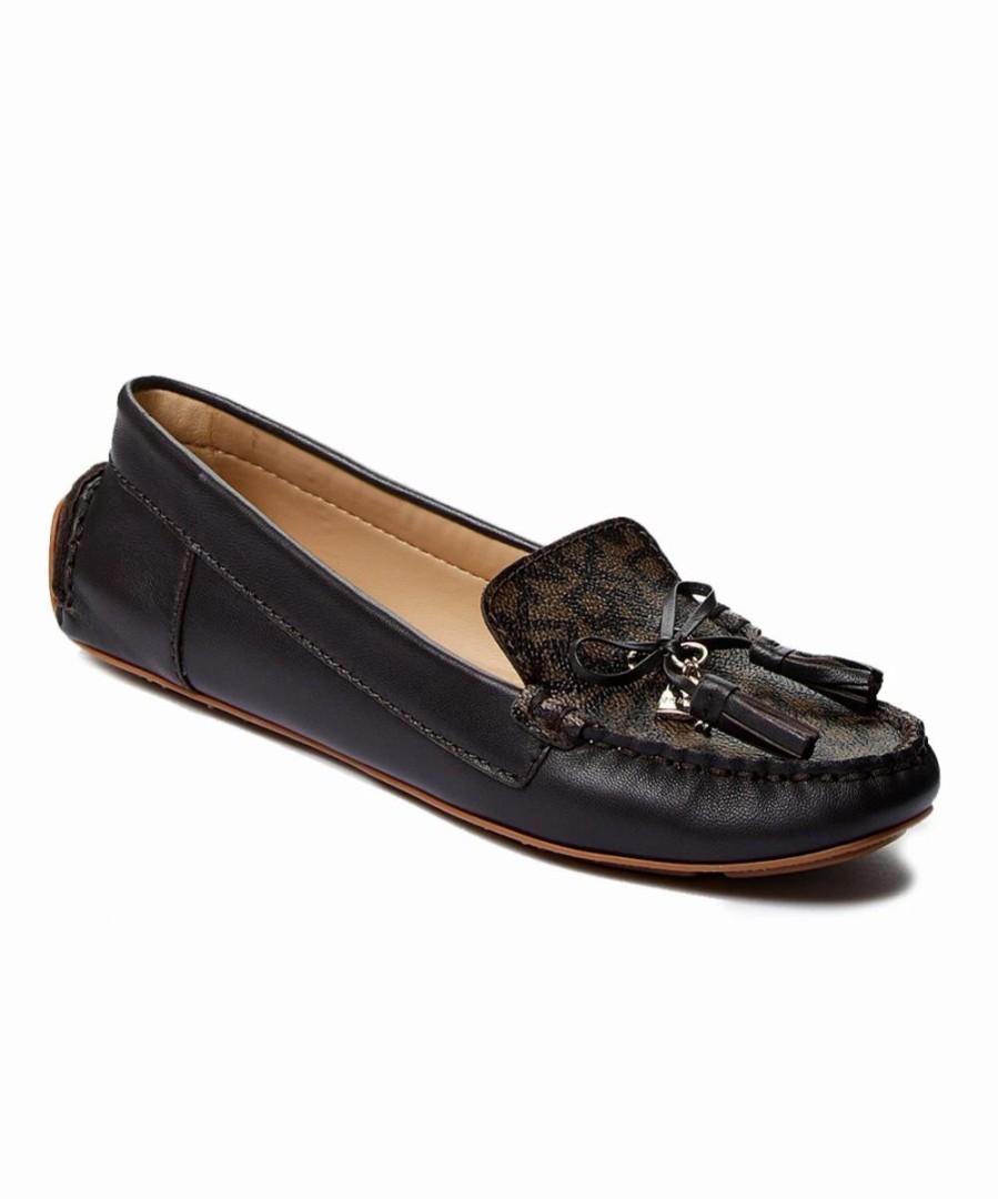 Shoes | * Wholesale Dkny Brown Lacey Leather Loafer Women