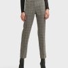 Clothing | * Buy Dkny Gray & Cream Grid Straight-Leg Pants Women