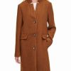 Clothing | * Hot Sale Dkny Spice Boucle Boucle Pocket Wool-Blend Button-Up Coat Petite For Women