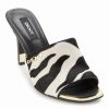 Shoes | * Cheapest Dkny Black & White Zebra Bronx Heeled Sandal Women