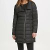 Clothing | * Cheapest Dkny Black Asymmetrical Hooded Puffer Coat Women