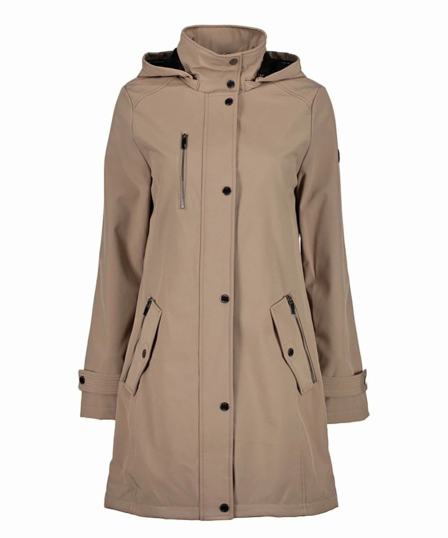 Clothing | * Deals Dkny Mushroom Velboa Lined Coat Women