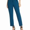 Clothing | * Coupon Dkny Blue Belted Straight-Leg Pants Women