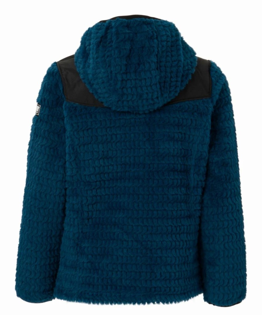 Clothing | * Cheapest Dkny Peacock Ribbed Teddy Jacket Girls For Kids