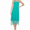 Clothing | * Cheap Dkny Jadeite Sheer-Hem Sleeveless Midi Dress Women