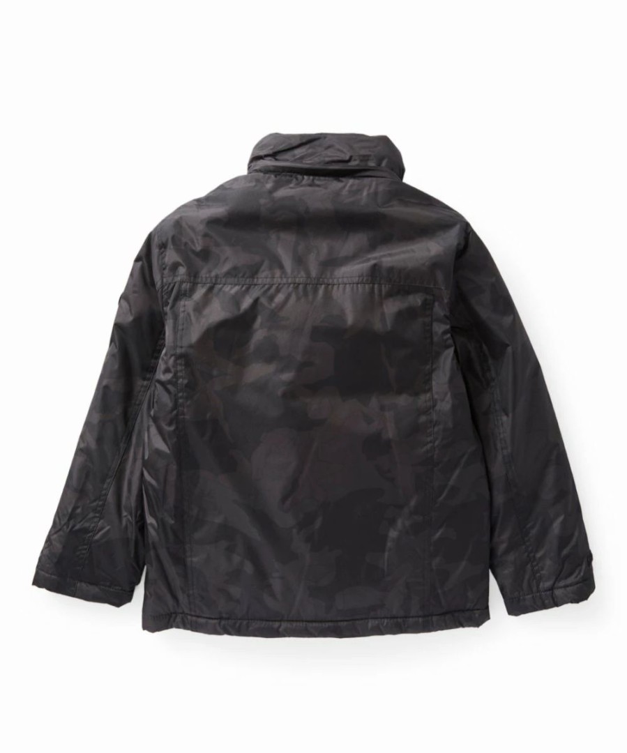 Clothing | * Best Reviews Of Dkny Black Camo Four-Pocket Parka Boys For Kids